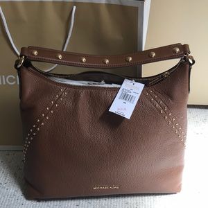 Michael Kors Leather Shoulder Bag New w/Tags